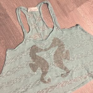 Vintage Havana Seahorse Tank Top